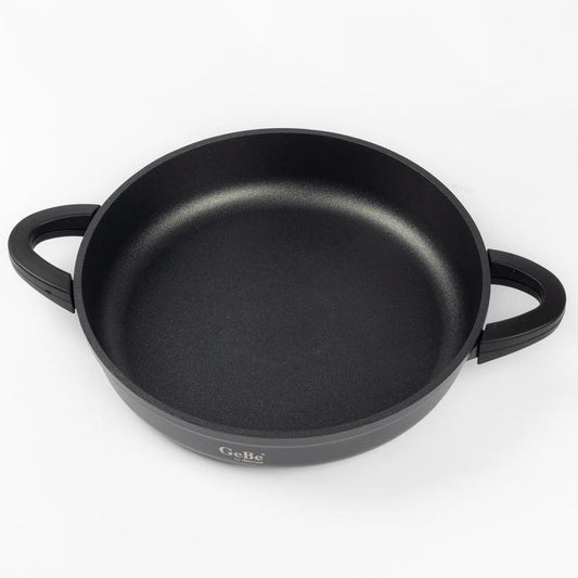 Non-Stick Shallow Casserole with Glass Lid – GeBe Collection