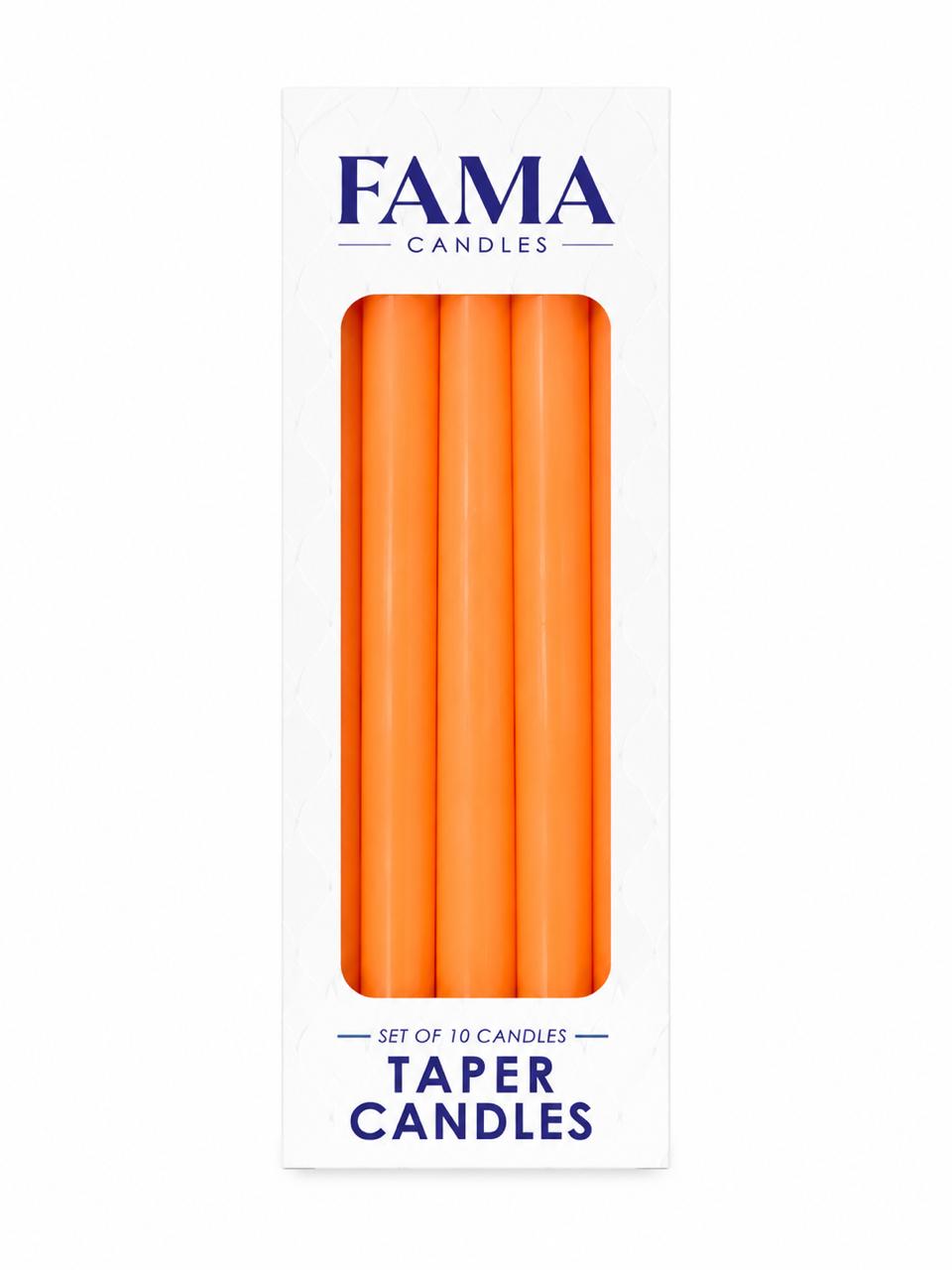 Vibrant Taper Candle Set
