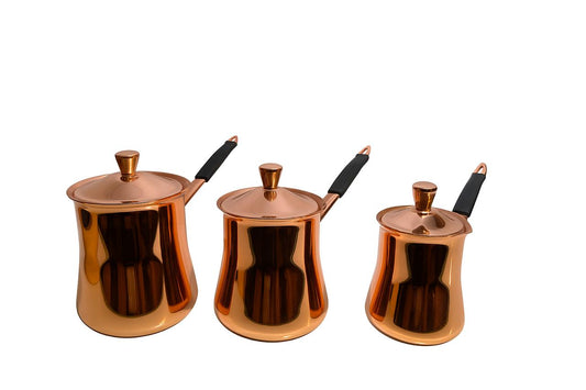 Copper Finish Stainless Steel Coffee Pot – Available in 3 Sizes
