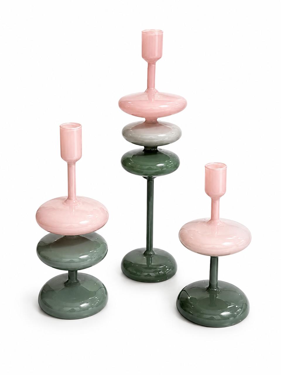 Decorative Candle Holder Set – 3 Pieces