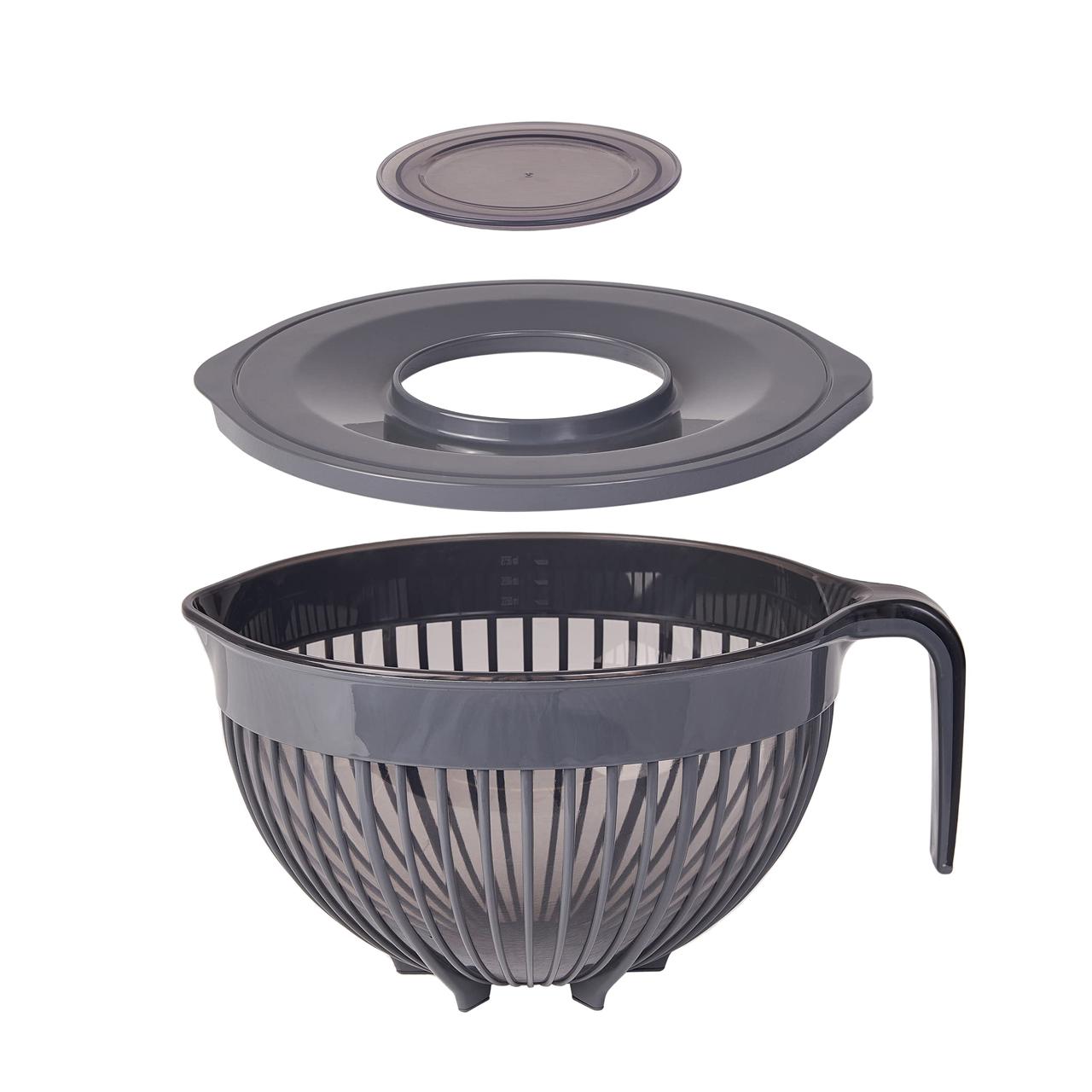 3-Piece Salad Spinner & Strainer Set