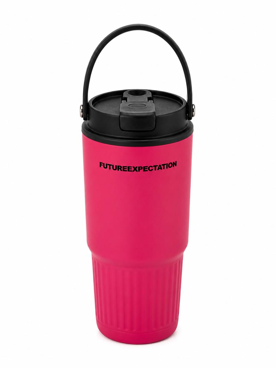 Insulated Travel Tumbler with Carry Handle