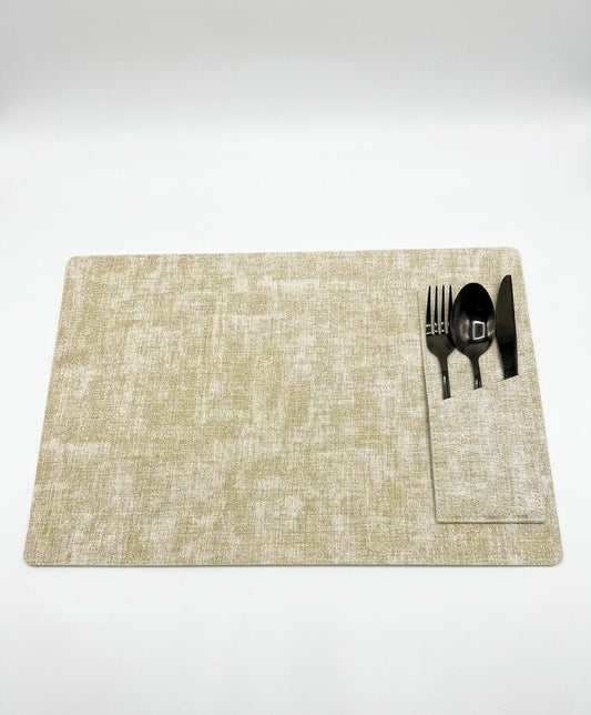 Round Woven Placemat - Set of 6