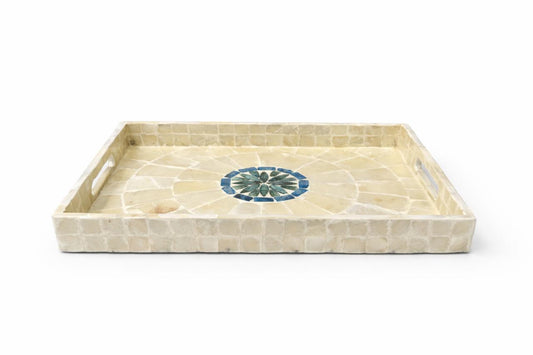 Handcrafted Mosaic Serving Tray