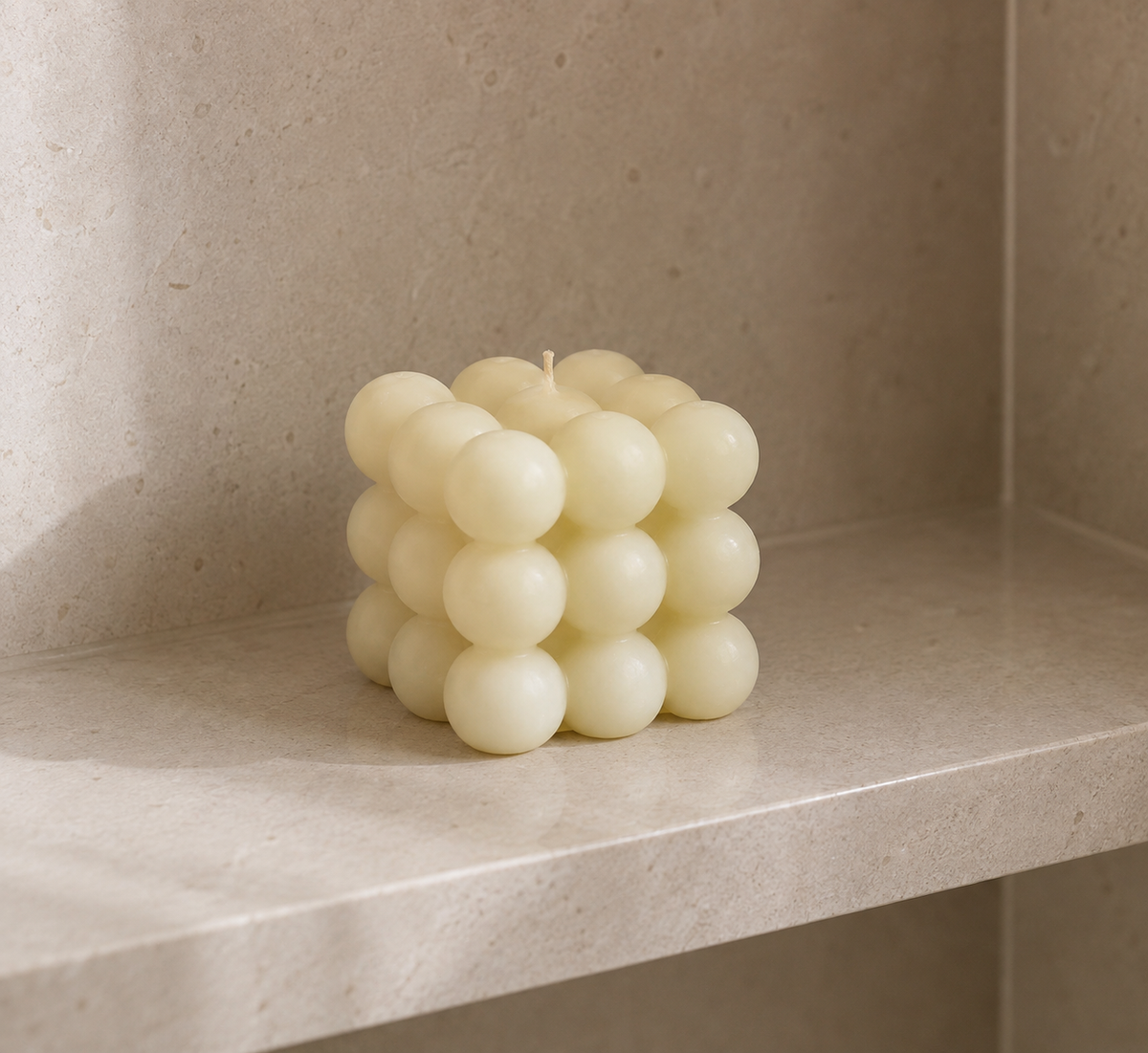 Bubble Cube Candle