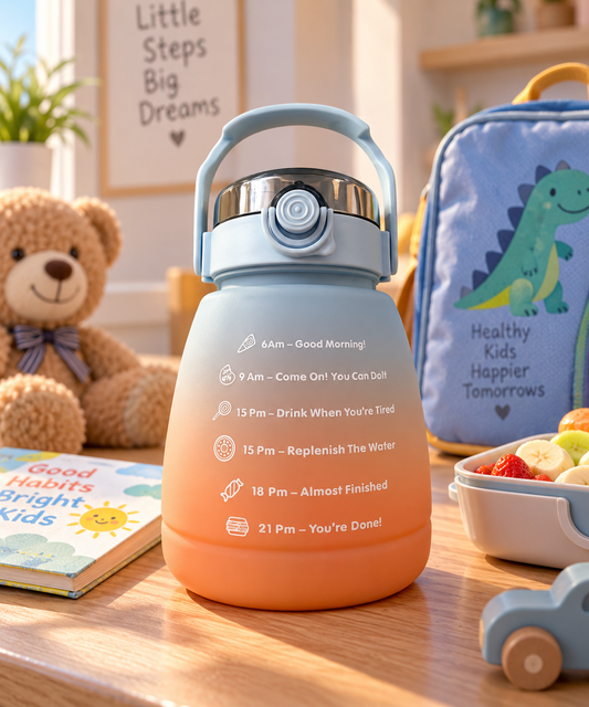 Motivational Gradient Water Bottle – 2.2L