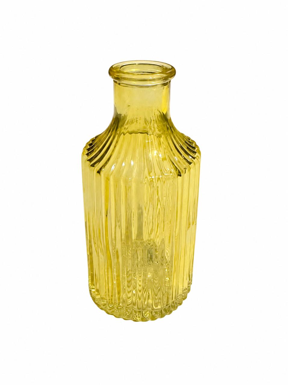 Ribbed Decorative Vase (12.5cm)