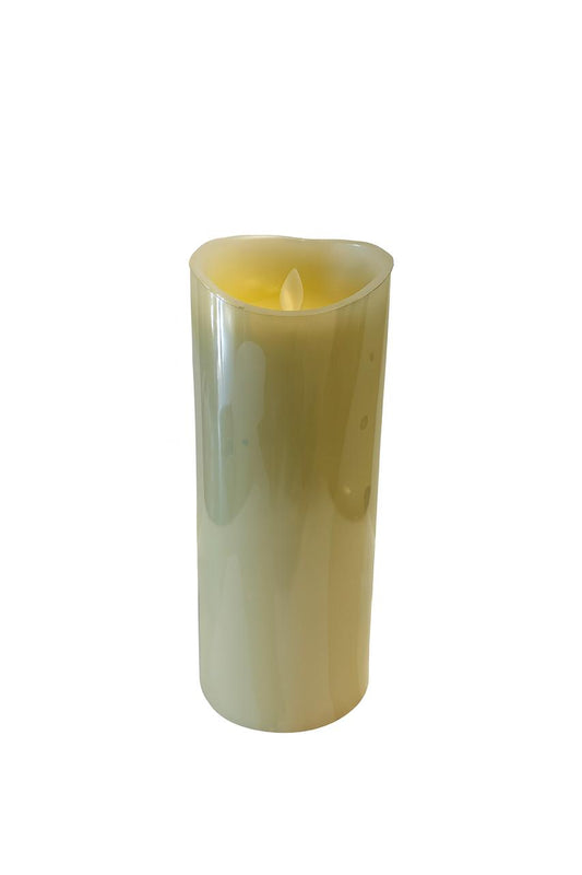 Ivory LED Pillar Candle