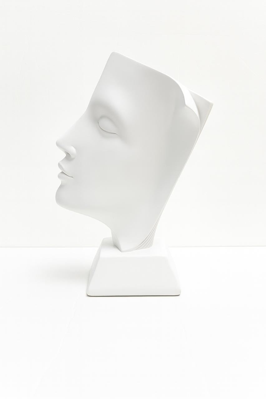 Dual Harmony Face Sculptures