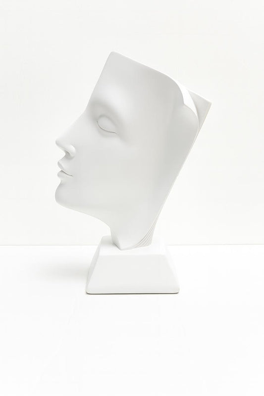 Dual Harmony Face Sculptures