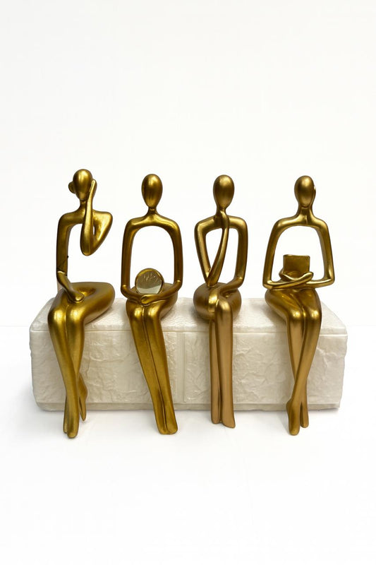 Elegant Sitting Figures Set