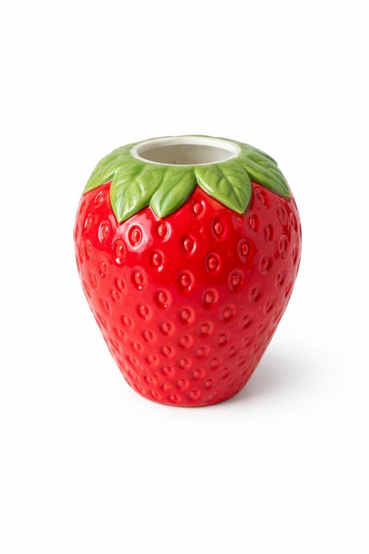 Strawberry Design Decorative Vase