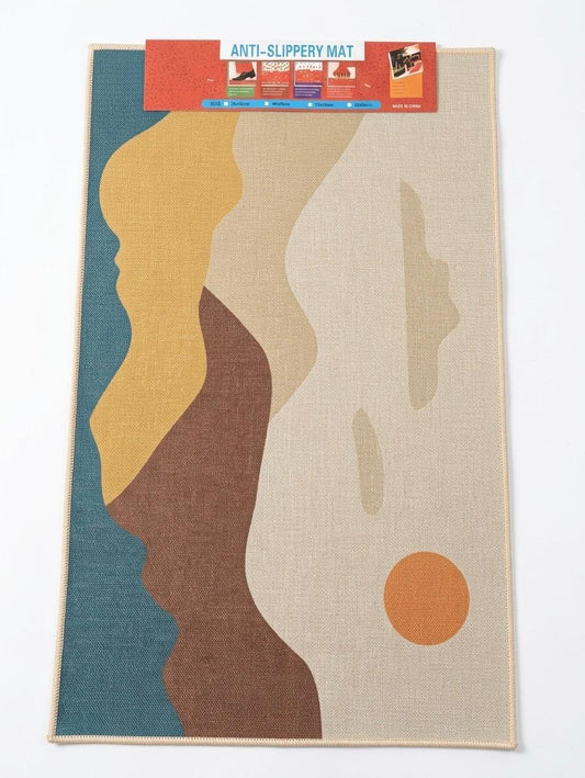 Abstract Design Anti-Slip Decorative Mat