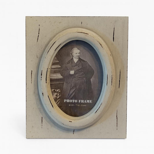 Antique-Style Oval Photo Frame – 10cmX15cm