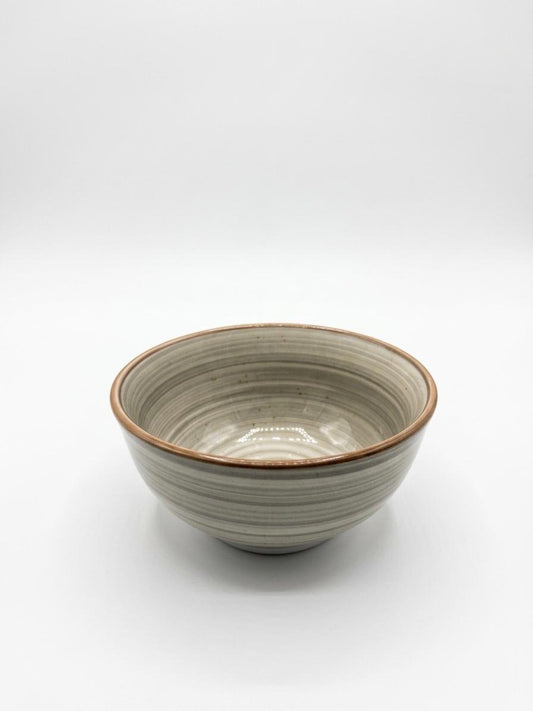 Natural Striped Serving Bowl (6pcs)