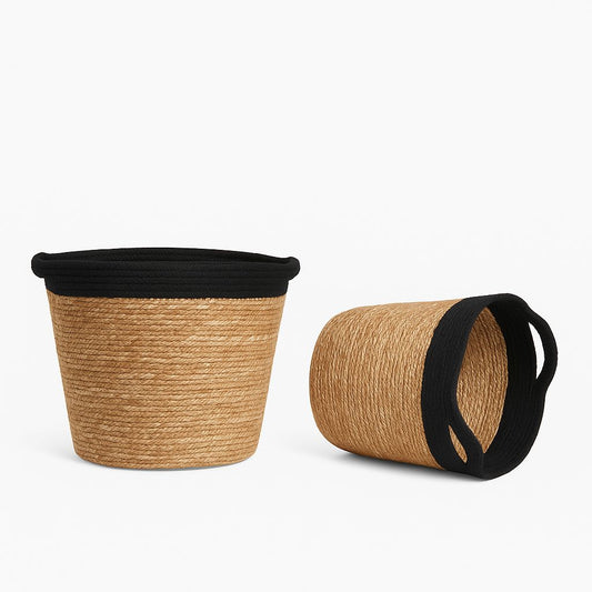 Natural Rope Storage Baskets