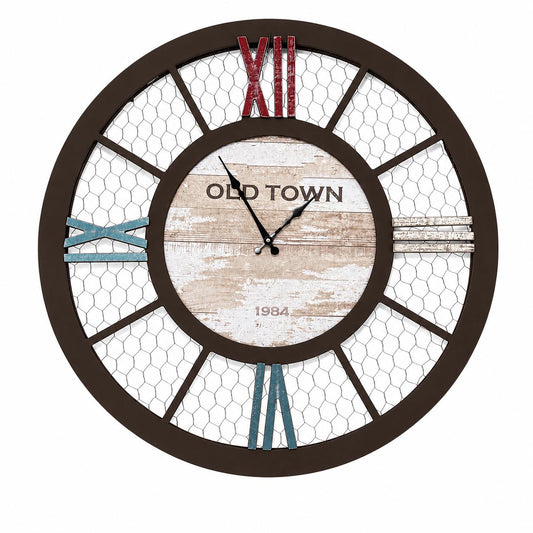 Vintage Industrial Wall Clock (80cm)