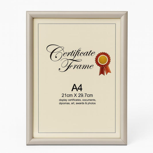 Elegant A4 Certificate & Document Frame – 21x29.7 cm