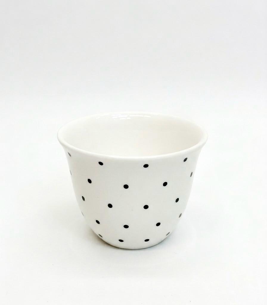 Minimal Dots Espresso Cup Set – Set of 12