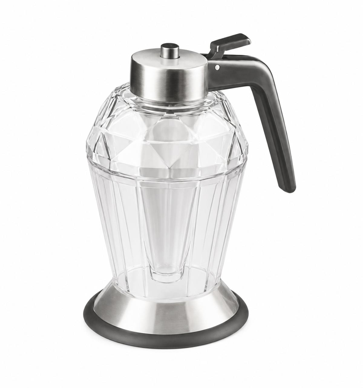 Diamond-Cut Syrup & Honey Dispenser