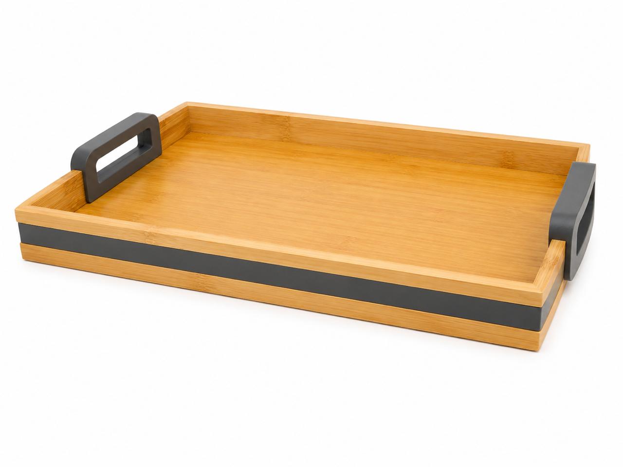 Rectangular Wooden Serving Tray - 46*34