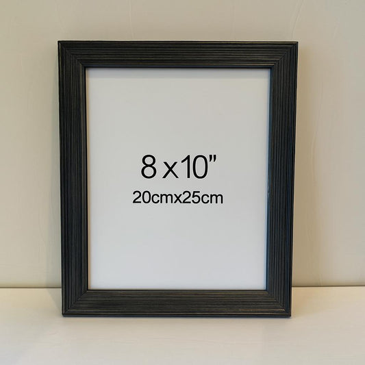 Classic Black Wooden Photo Frame – 20x25 cm (8x10”)