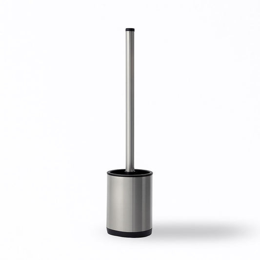 Stainless Steel Toilet Brush with Modern Holder