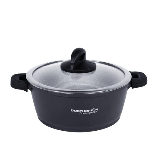 Dosthoff Premium Non-Stick Casserole with Glass Lid