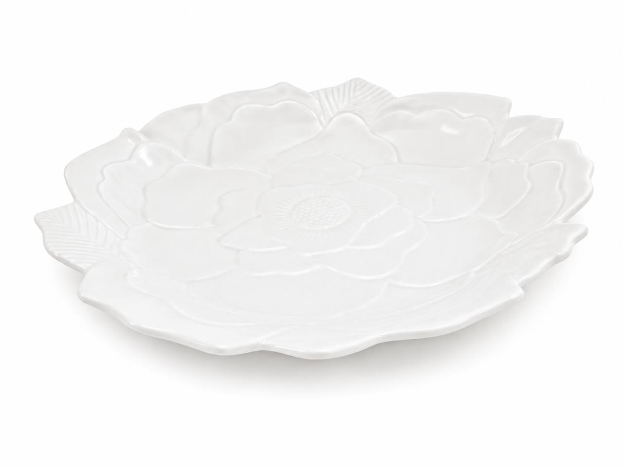 Floral Porcelain Serving Tray