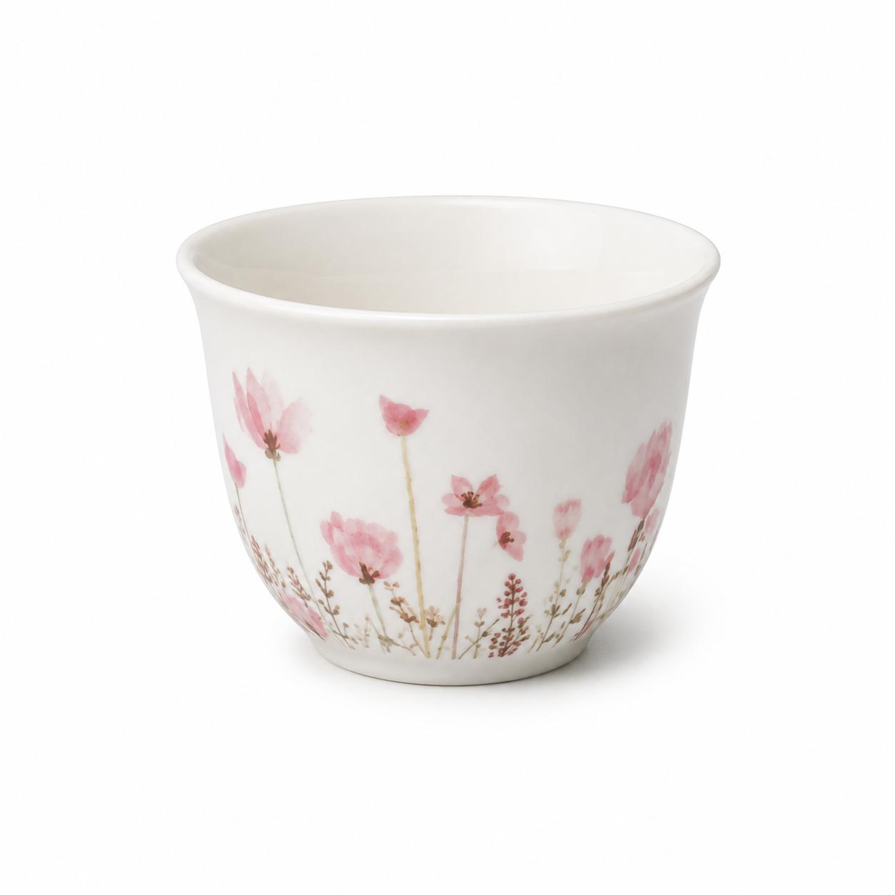 Floral Coffee cups set of 12