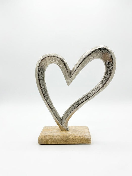 Abstract Heart Decorative Sculpture