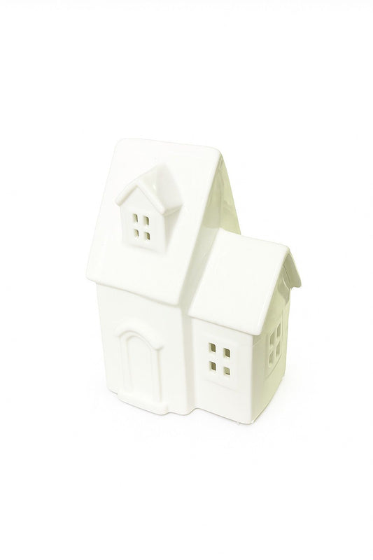Porcelain House Tealight Holder