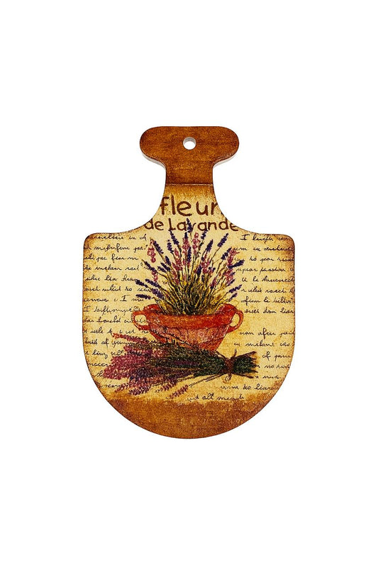 Vintage Lavender Decorative Cutting Board – Rustic Kitchen Accent
