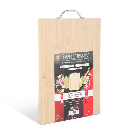 Bamboo Cutting Board with Handle – Durable & Eco-Friendly