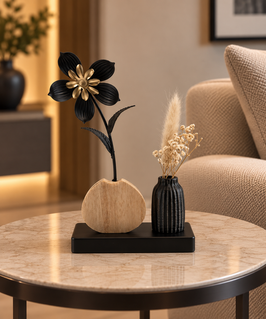 Modern Floral Decorative Set