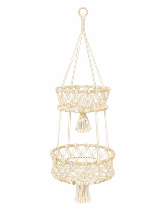 2-Tier Hanging Storage Basket