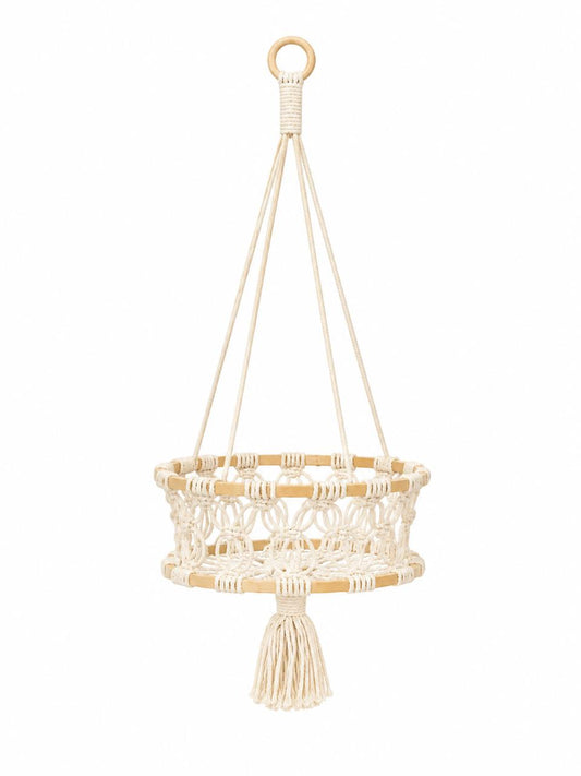 Hanging Macramé Storage Basket