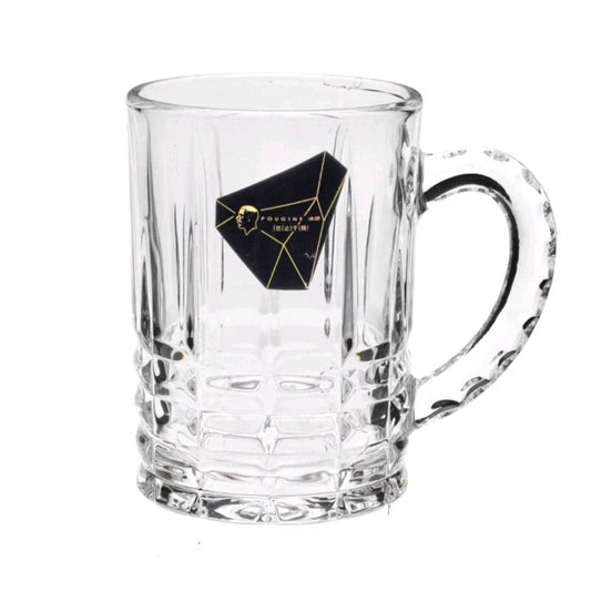 Classic Thick Glass Beer Mug – 1 Piece