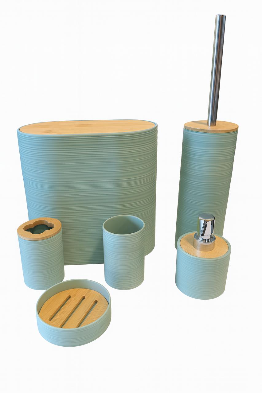 7-Piece Contemporary Bathroom Accessory Set
