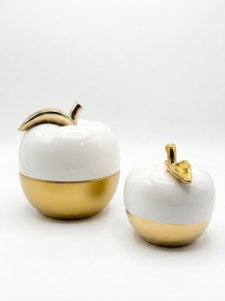Elegant Apple Décor Duo