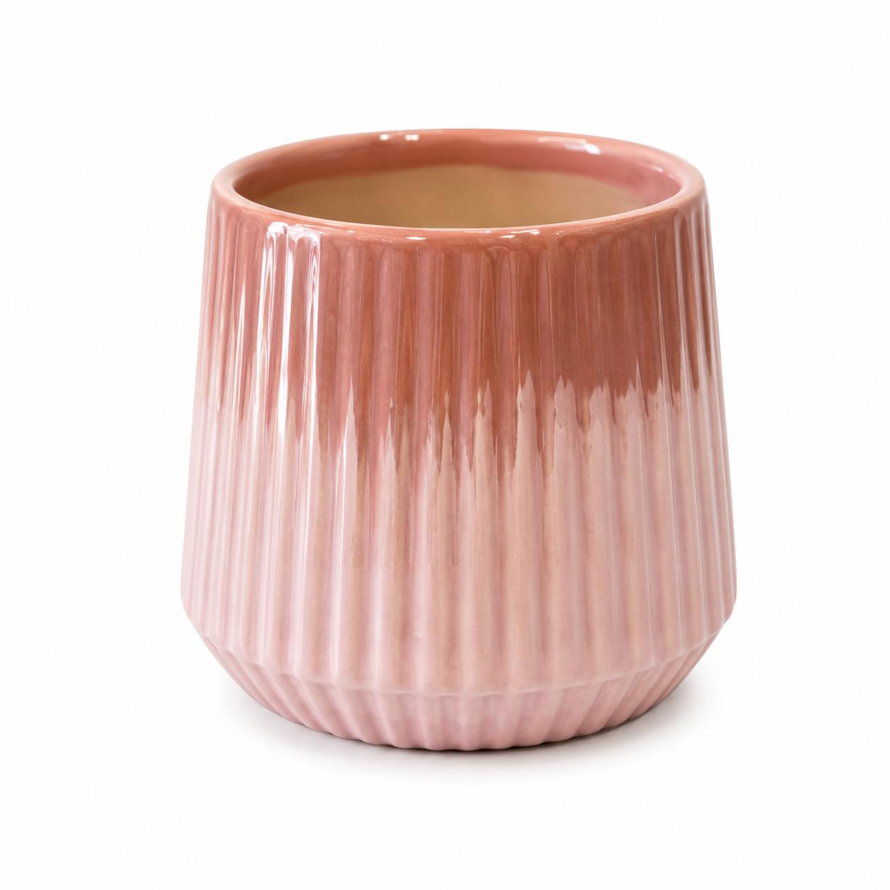 Textured Decorative Plant Pot (10cm)