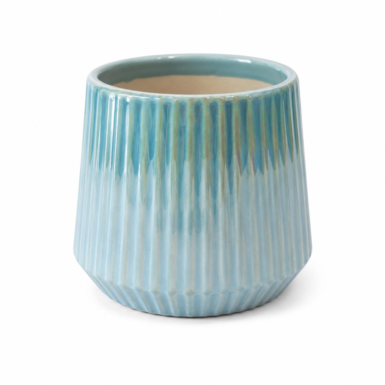 Textured Decorative Plant Pot (10cm)