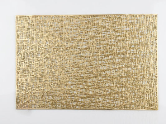 Elegant Gold Sous Plat (12pcs)