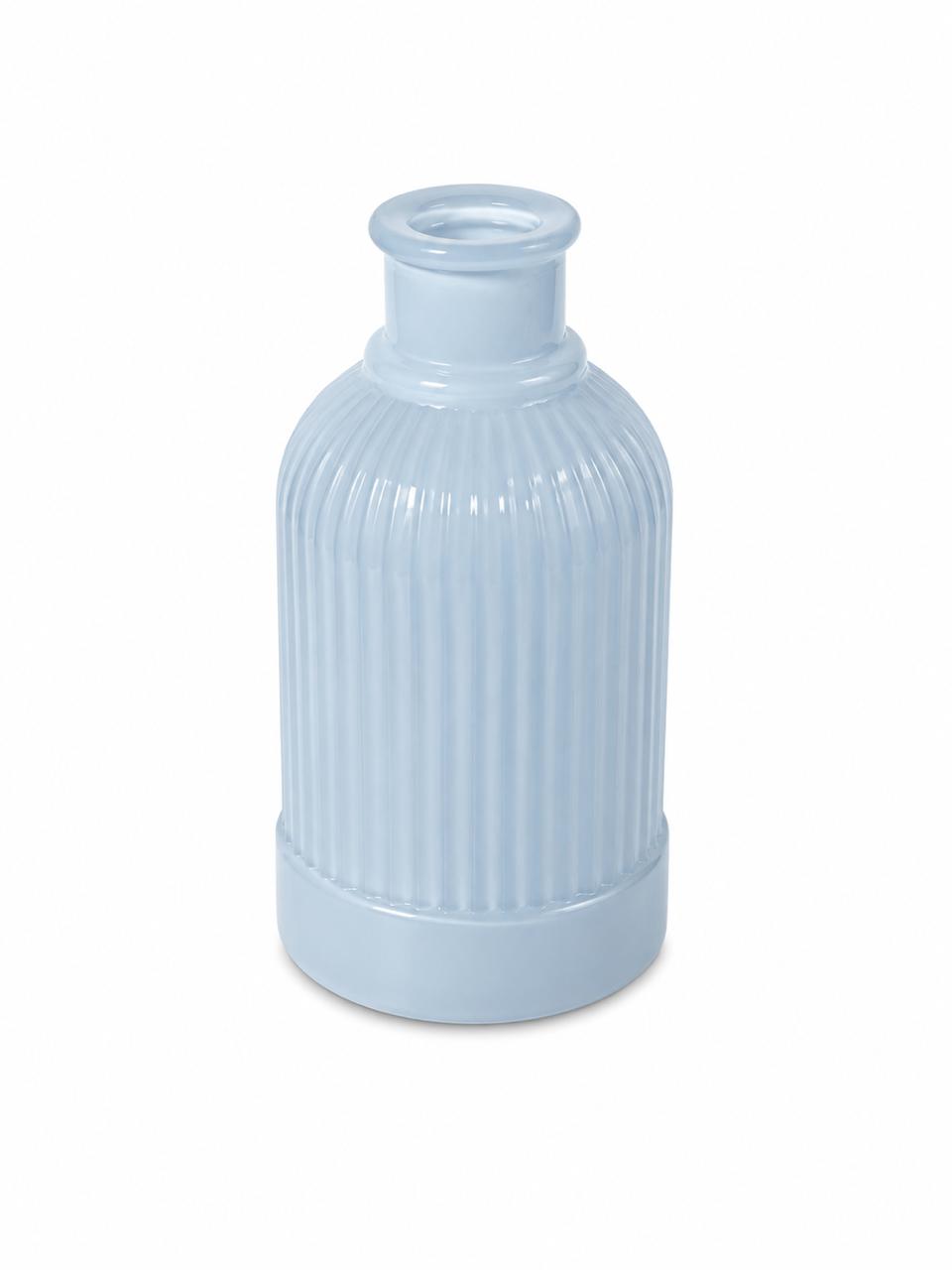 Tall Ribbed Decorative Vase - 12cm