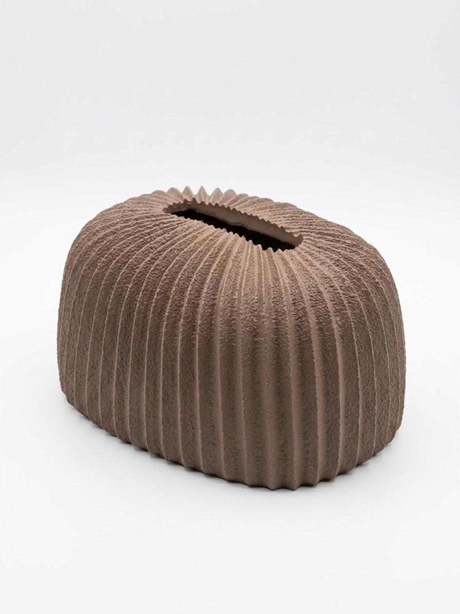 Ribbed Tissue Box