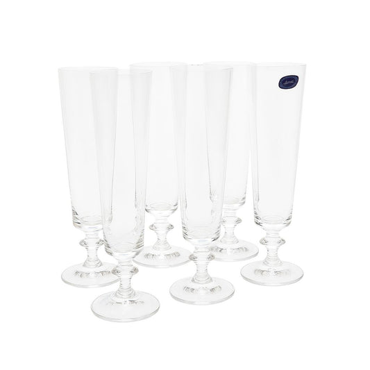 Elegant Champagne Glasses – Set of 6
