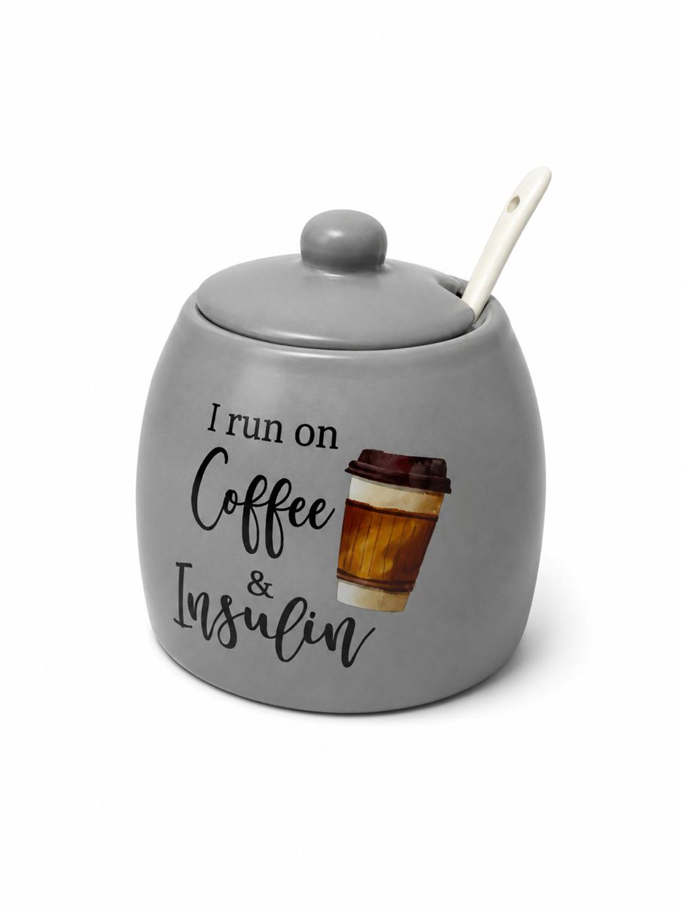 Coffee Storage Jar with Spoon