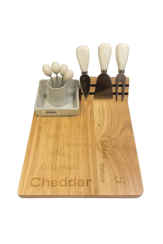 Marble & Wood Serving Board