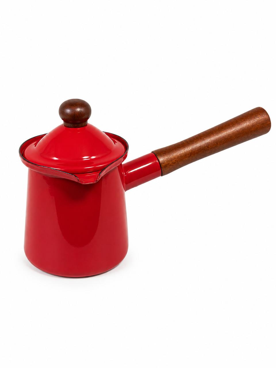 Classic Long-Handle Coffee Pot with Lid