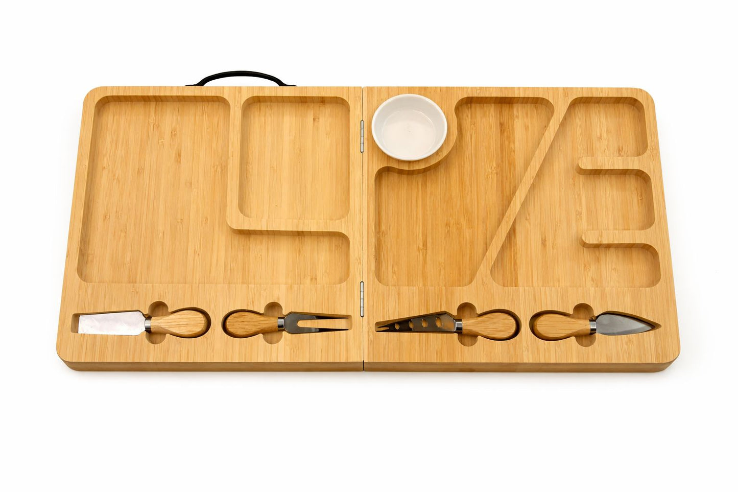 Foldable Cheese & Charcuterie Board Set with Serving Tools